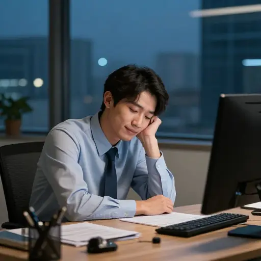 “你看起来累了——你应该回家休息。”——“我正打算（恰恰）那么做。”