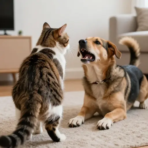 很多人以为猫怕狗，但实际上恰恰相反。