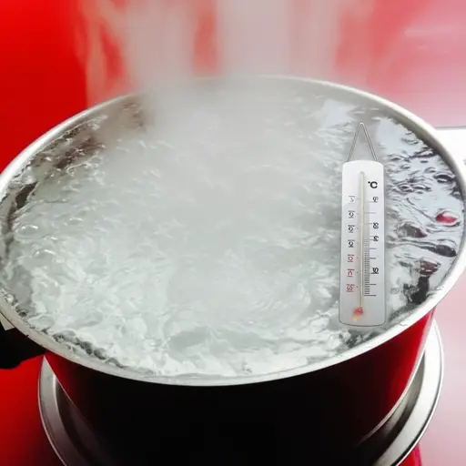 水在100摄氏度沸腾。