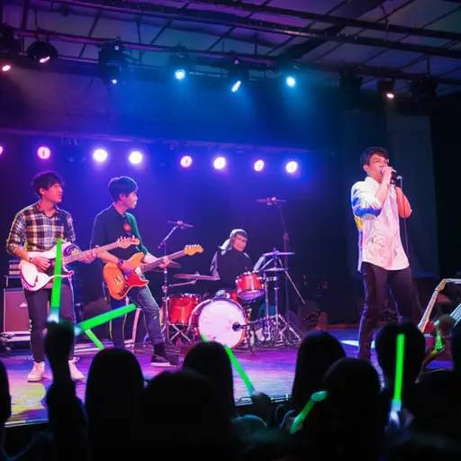 这支乐队将于今晚举办一场现场演唱会。