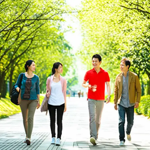 我们应该趁着天气好，去公园走走。