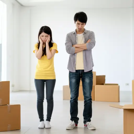 首先，我们负担不起搬家。