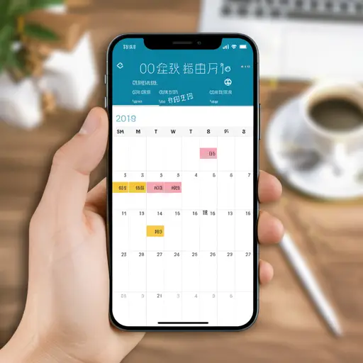 你可以在手机上的日历应用里查看我的日程安排。