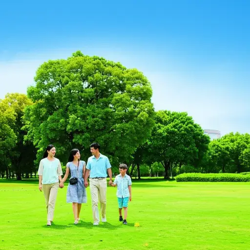 我们每周去一次公园。