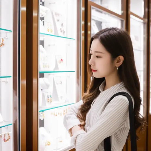 我妹妹想要一双新耳环。