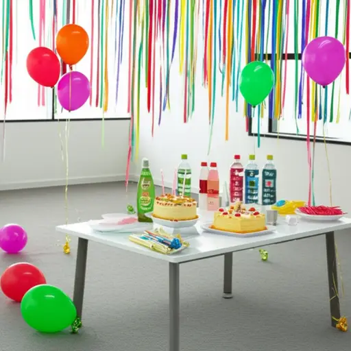 他错过了办公室派对。