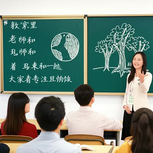 第一堂课很有趣——我们不得不谈论环境。