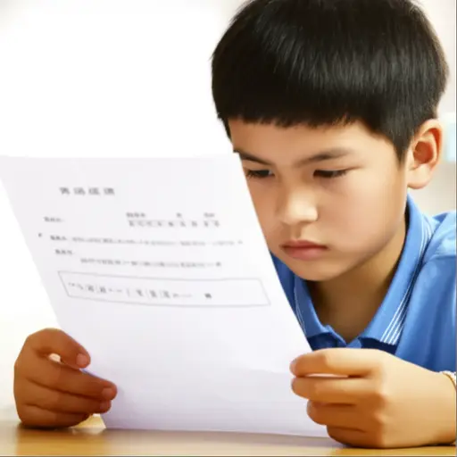 他的英语成绩有一段时间一直低于平均水平。