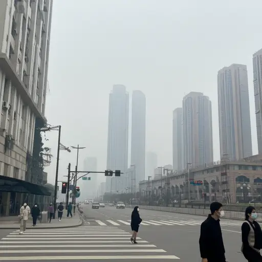 空气污染是许多大城市的一个严重问题。