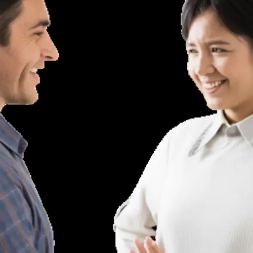 "谢谢你的帮助。" "不客气。"