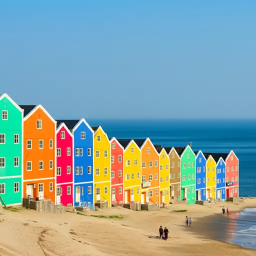 许多人被吸引到沿海地区居住，因为那里有海景和新鲜空气。