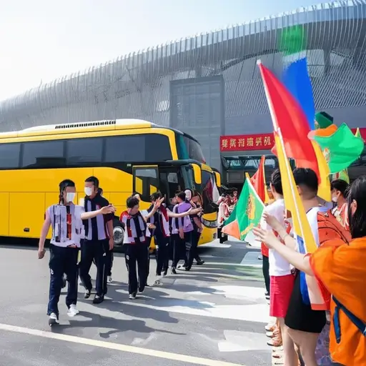 团队归来时受到了热烈的欢迎。