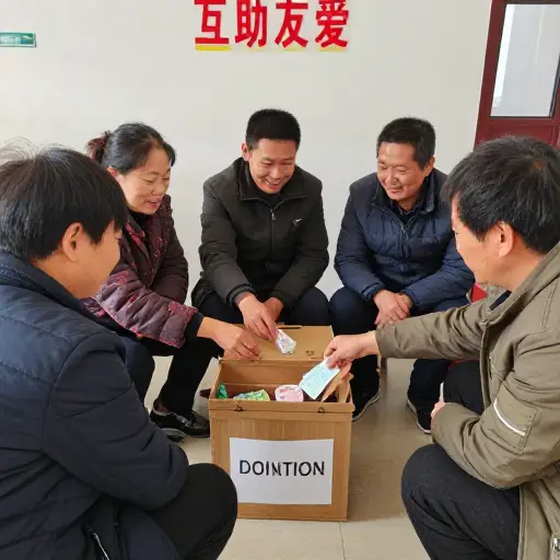 我认为这是为我们穷人筹钱的一个完美方式。