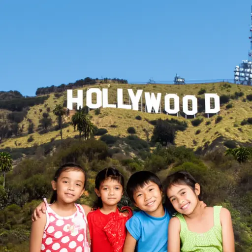 想成为明星的孩子们从全美国来到好莱坞。