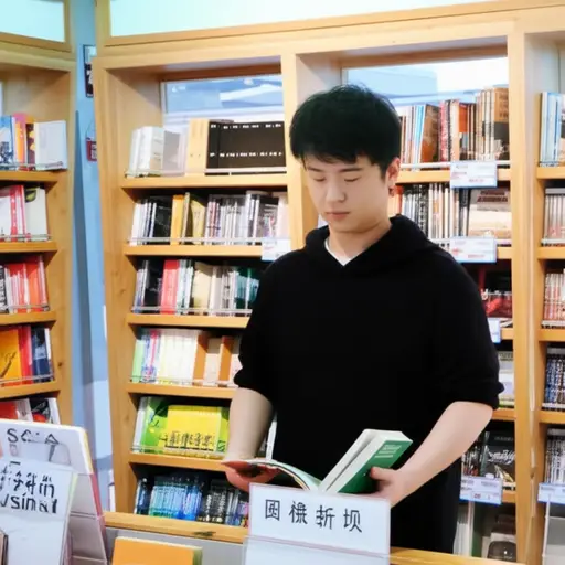 他应该利用折扣买这本书。