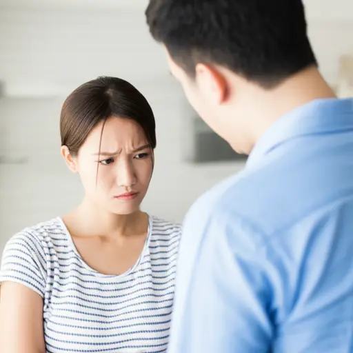 他对她的外表发表了粗心的评论，这让她很不安。