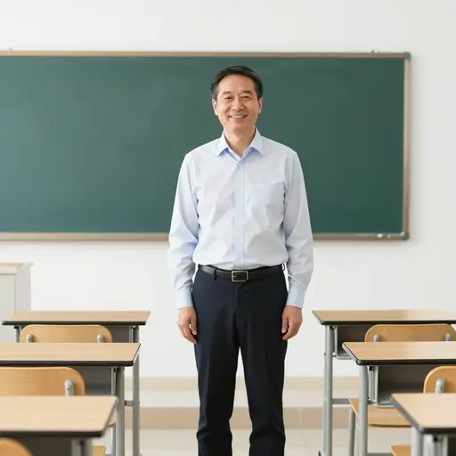 那个男人是我的英语老师。