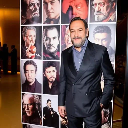 他最出名的是他的电影角色。