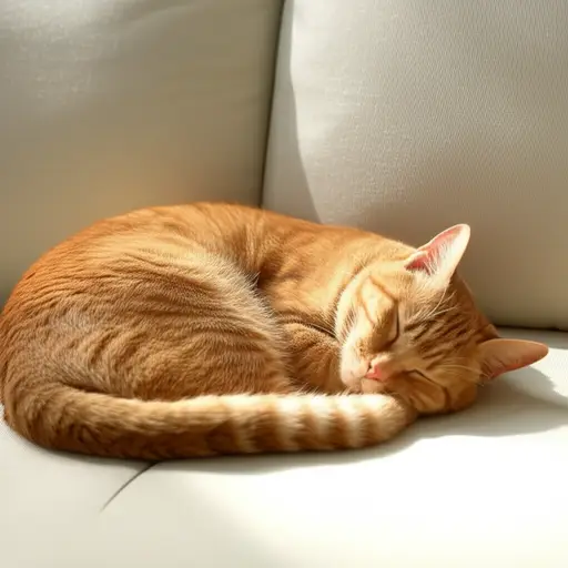 句子 'The cat is sleeping on the sofa' 的主语是 'The cat'。