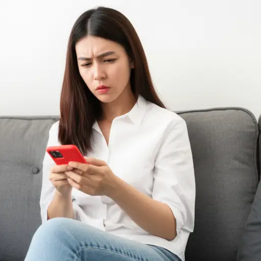 她显然被这个消息弄得很沮丧。