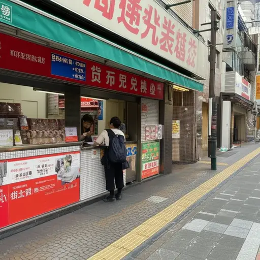 在这个城市，我可以在哪里把货币兑换成日元？