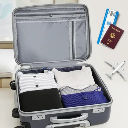 旅行时别忘了带上干净的内衣。