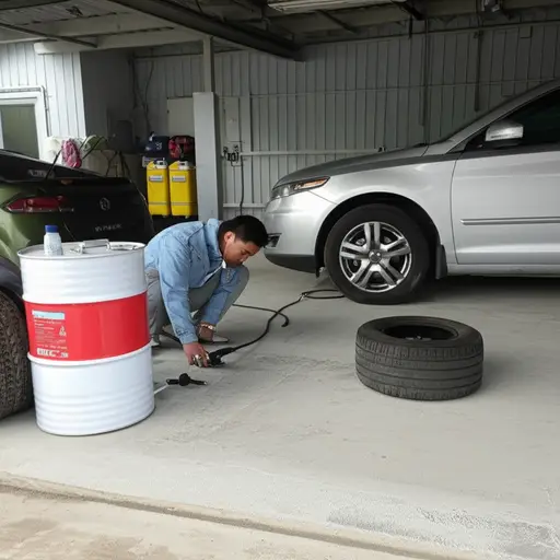 在长途旅行前，总是检查你的机油、水和轮胎。