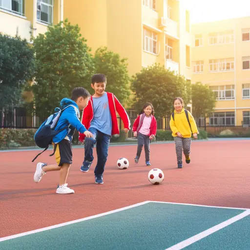 放学后，我经常和朋友们一起玩。