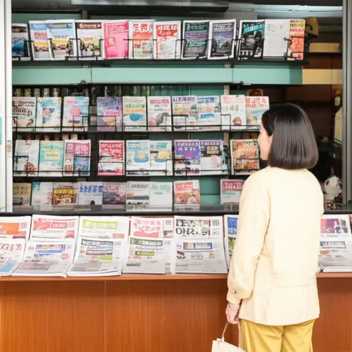 打扰一下，你们卖报纸吗？