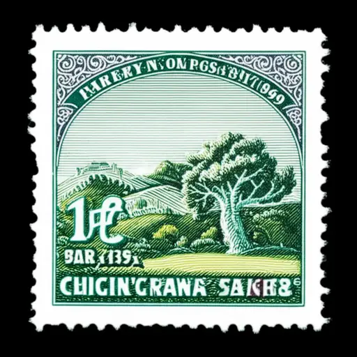 这张邮票很漂亮。