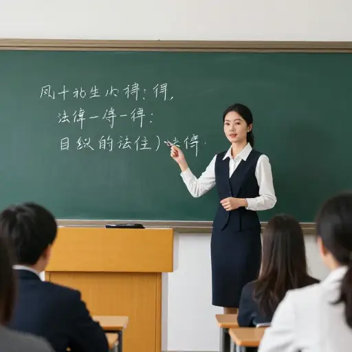 她在大学里讲授了十年法律。