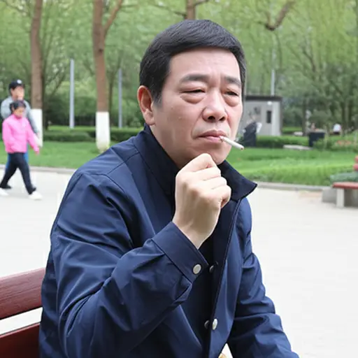 尽管他有哮喘，他仍然吸烟。