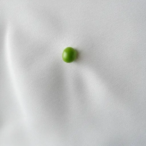 看，你衬衫上有一颗绿豌豆！