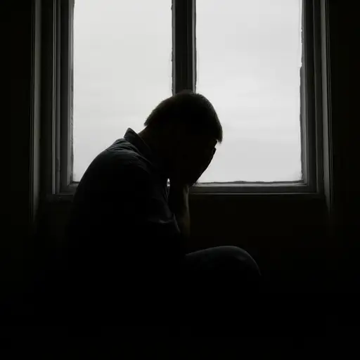 她的去世对他来说是一个沉重的打击。