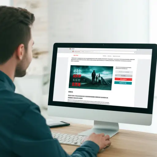 我在网上看到一则新电影的广告。