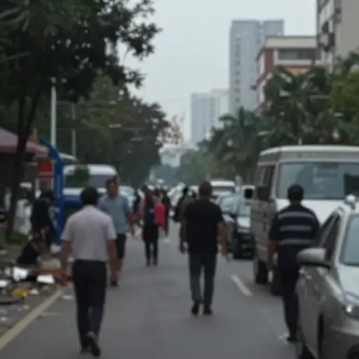 新闻报道展示了现场令人不安的图像。
