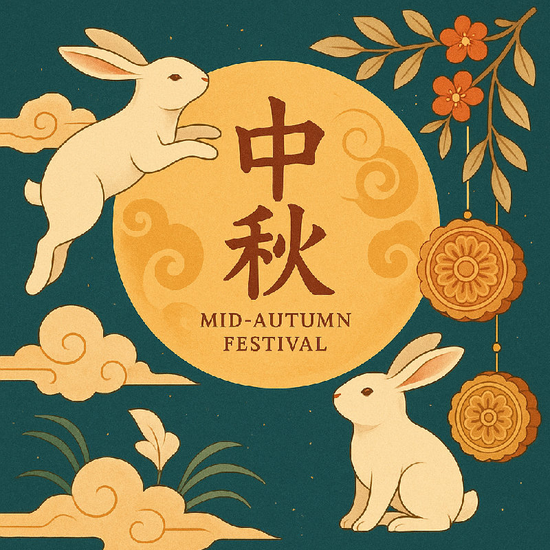 中秋节在农历八月十五。