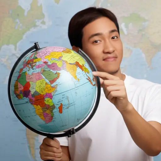 我想去世界各地旅行。