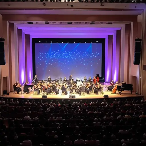 在一月，有一场特别的现场音乐会，包括我国最流行的音乐。