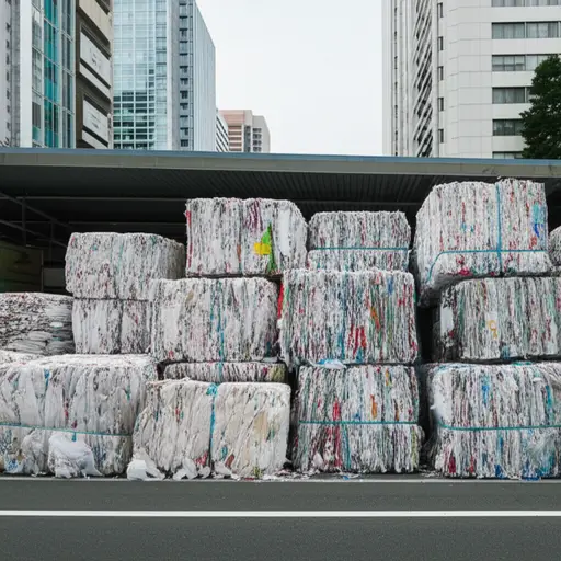 日本人回收超过一半的废纸。