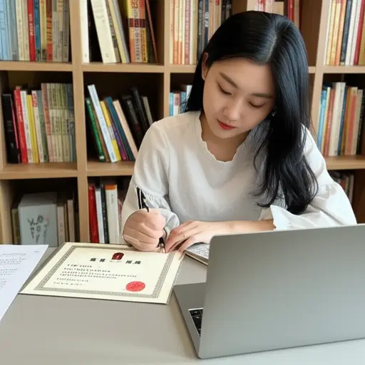 她获得了文学学位后成为了一名作家。