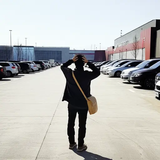 “你把车停在哪里了？” “我不记得了。”