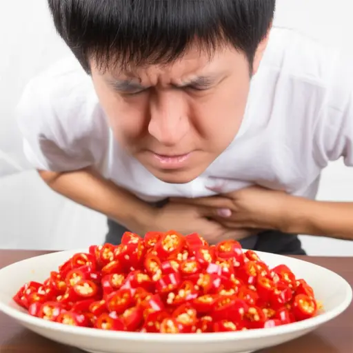 我不喜欢辣的食物，它对我的胃不好。