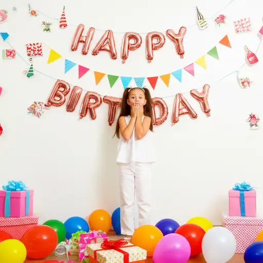 要知道，这应该是她生日的一个惊喜。