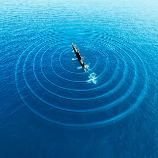 声音在水中可以传播很远的距离。