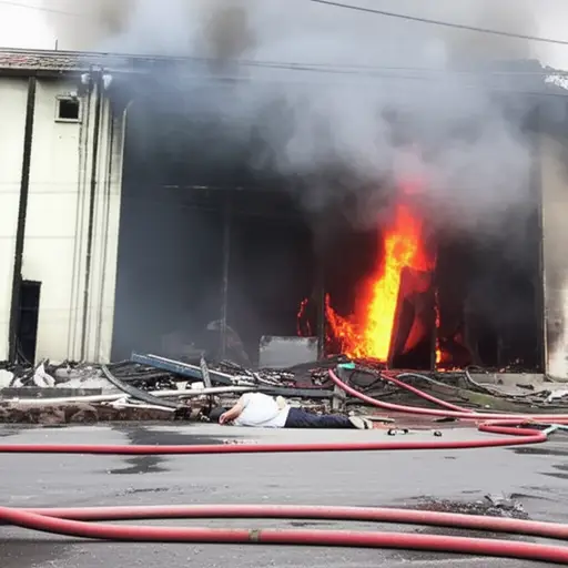 几个人在大火中严重受伤。