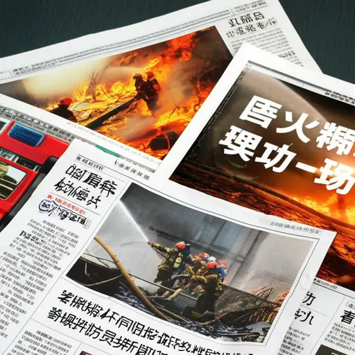 所有主要报纸都报道火势已扑灭。