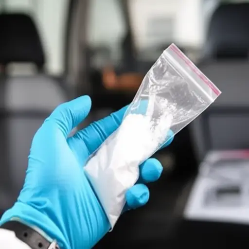 警方发现了一包白色粉末，并送去进行分析。