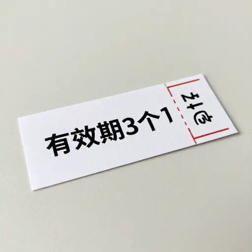 这张票的有效期为三个月。