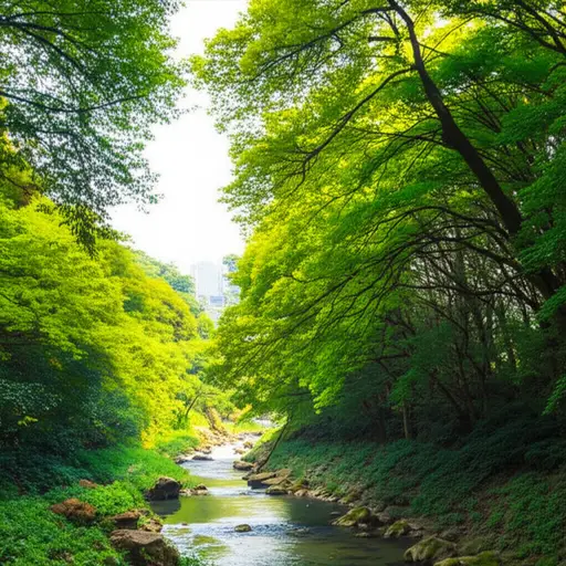 你将呼吸的空气比城市里的空气更清洁。